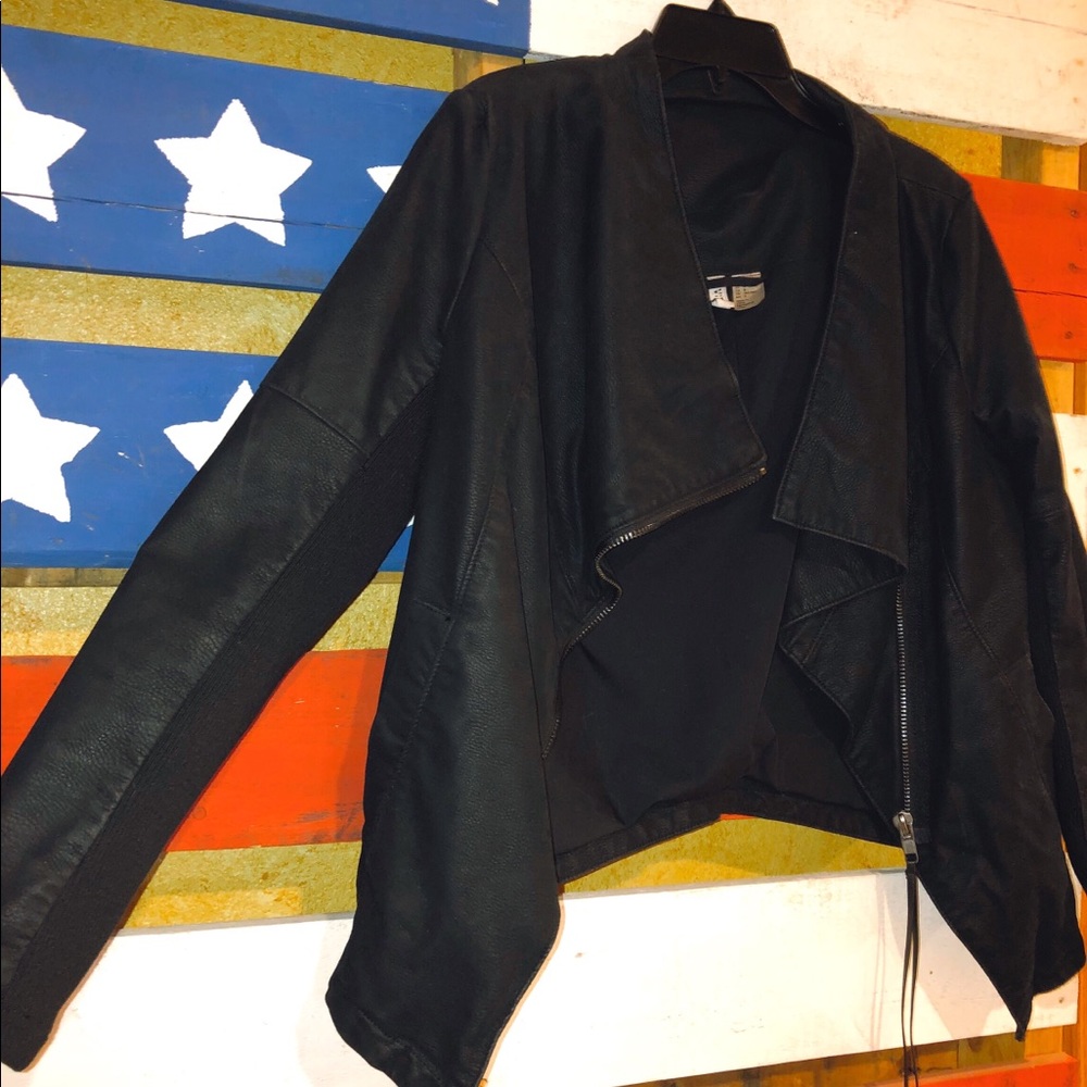 H&M Soft leather jacket